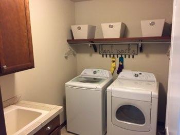 1. Condition Upstairs Laundry Ceiling and walls are in good condition overall. Accessible outlets operate. Light fixture operates. 2. Exhaust Fans Vent fan operates overall. 3.