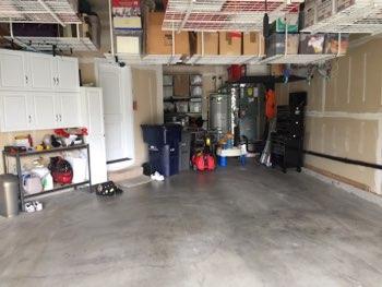 1. Condition Garage Walls and ceilings appeared in good condition overall. Accessible outlets operate.