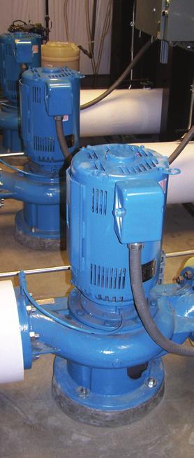 VL/VLS Vertical Inline Pumps Technical Data Flow, Q: 10 to 4,000 gpm Head, H: 10 to 420 feet Fluid temperature: -20 to 275 F Working pressure: max 300 psi HP range: ½ to 125 Discharge sizes: 1.