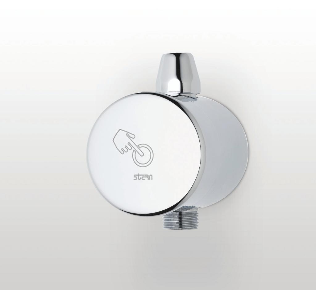 Neptune 1011 Electronic Shower Control Operated by IR sensor. For cold or premixed water. Include options for wave or prox operation. No physical contact.