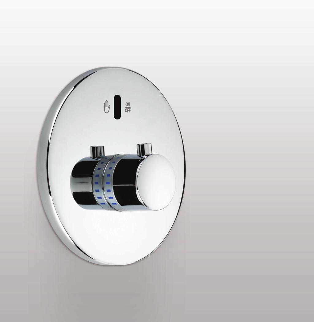 Neptune 1042 T Electronic Shower Control Operated by IR sensor. Series includes options for wave or prox operation.