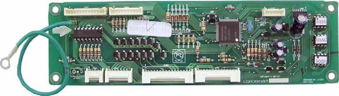 Control Board CN10 CN14 CN101 CN15 CN16 CN20 CN21 CN10 - Upper Display Board
