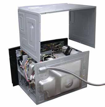Door Assembly WARNING: A microwave leakage test must be performed any time a door is