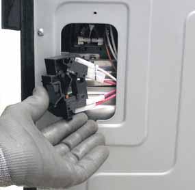 Left and Right Door Switch Assemblies The primary interlock, monitor interlock, and door sensing (secondary interlock) switches function together as an interlock system.