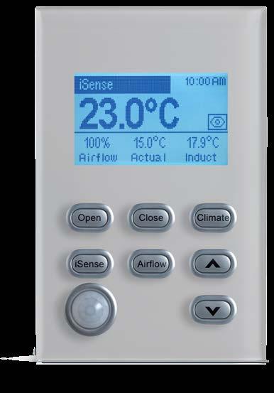 conditioning unit control Zone temperature sensing options Options for A/C unit control Modes Fan speed AC unit auto off feature Damper control