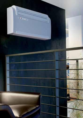 NVERTER unico inverter RANGE The first and only air conditioner without an outdoor unit applying DC inverter technology.