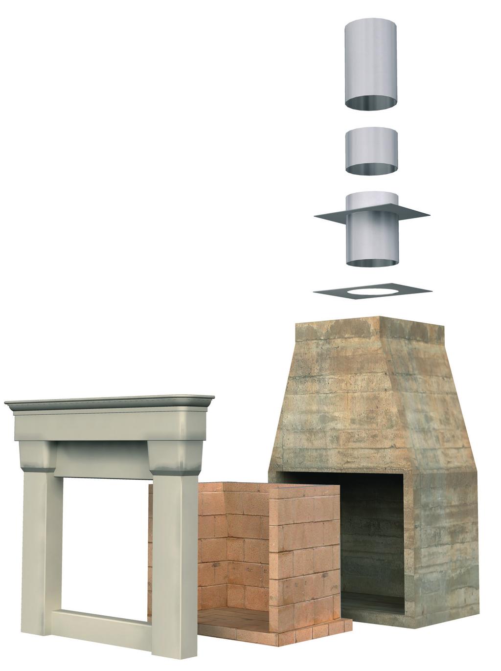 firebox or chimney component produced measures up to the highest of standards for weight, heat transfer,