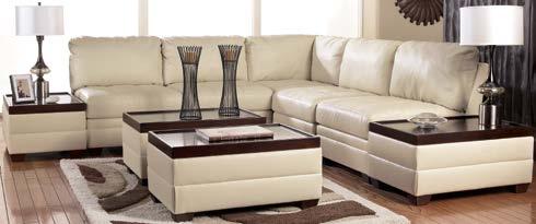 MOCHA UltraPlush Seating by Millennium -55-77-34-17 Sectional -55-77-56 Sectional