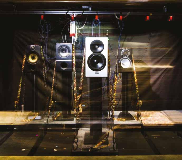 POSITION-INDEPENDENT, DOUBLE-BLIND LISTENING TESTS Every Revel loudspeaker is compared head-to-head with competitors models in the world s only position-independent, double-blind listening facility.