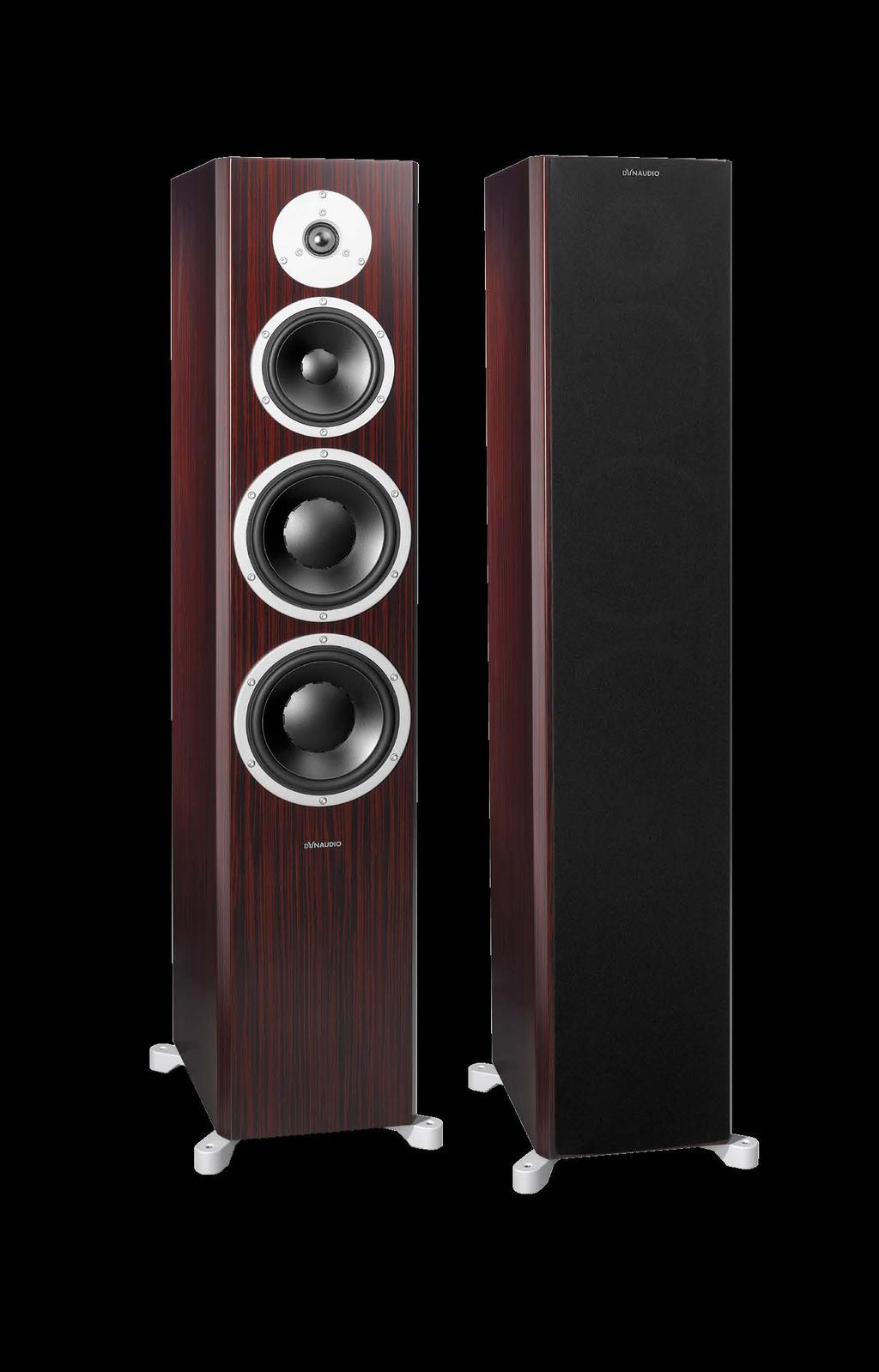 The midrange driver also utilizes MSP, thus ensuring a seamless integration with the woofers, while the tweeter s coated fabric dome guarantees the finest resolution