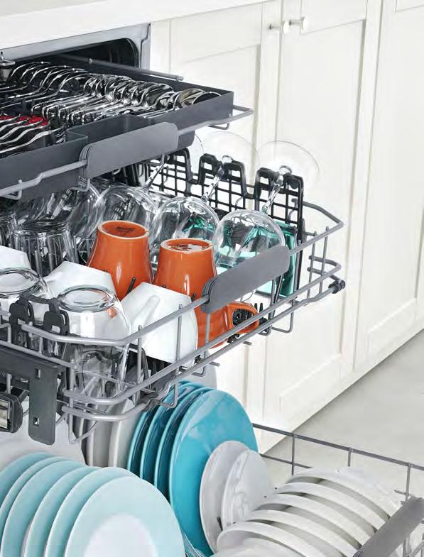 65 DISHWASHERS Using a dishwasher is both water and energy efficient, and it s hygienic too.