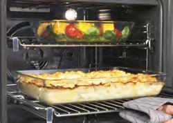 can control the rising of yeast dough before baking, sterilise containers, dry and preserve food. The bread and pizza baking function gives your food a more intense brown outside and a crispy base.