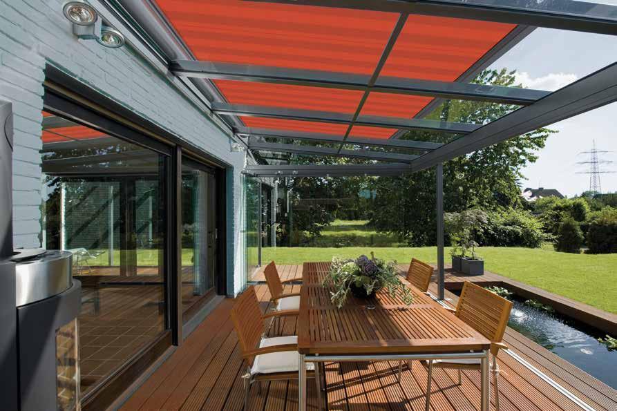 Image: Solarlux WAREMA and Solarlux A promising partnership Two strong partners work together and make design dreams come true: patio roof meets awning, perfect shading combines with excellent