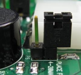When using cable exceeding the 100FT sensor cable (SBS Part# H2-100FT-CABLE), the Sensor jumper must be moved on the sensor input from the off condition to the on condition, so it covers both pins. 1. Removing the front snap on cover will reveal the inner electronics of the alarm box.