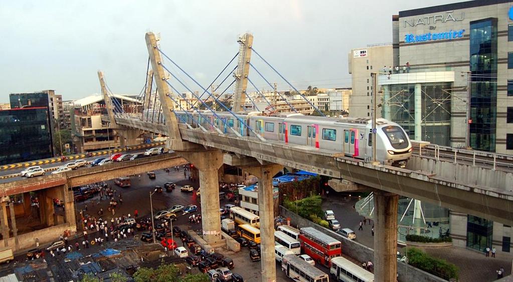 CODATU 2015 - ISTANBUL 27 Mumbai Metro One Length of Corridor : 11.