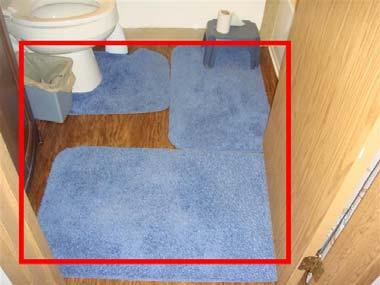 B Repair/Replace/ Wood Destroying Organism (WDO): When tested with a moisture meter high levels of moisture were noted around the toilet and beneath all of the vinyl floor in the bathroom of Unit B