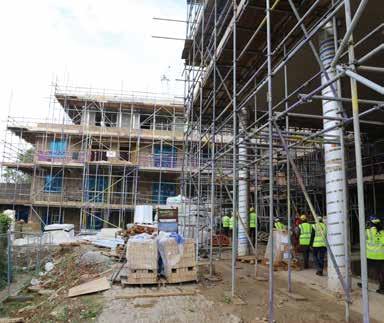 decades of neglect, including: The delivery of 297 new build homes at various sites;