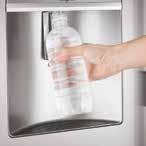 Easy-fill dispenser for water bottles With Aqua Direct, you can fill up water bottles of all shapes and sizes even those with a narrow neck.