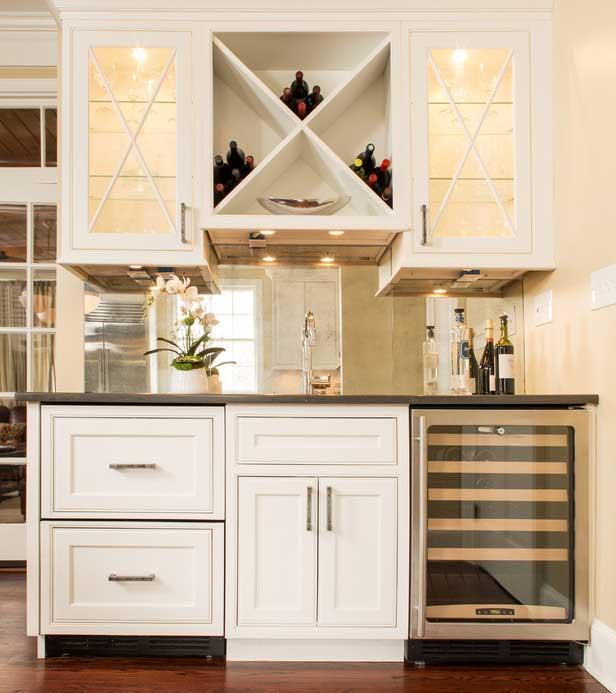 Undercounter Refrigerators 17 Wine Storage Most companies addressed the wine phenomenon by simply adding metal shelves to their existing units.