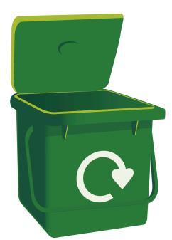bin. Browns = dry fibrous material with a low water content and Greens = soft, sappy materials