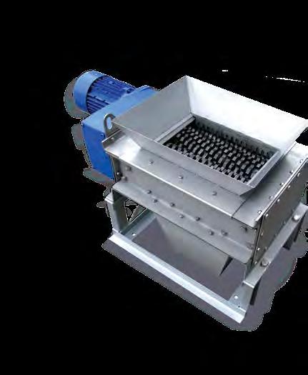 This ensures the long service life of the screen; In case of the grinder sticking with solids, the automated protection system switches on the reverse gear and restarts the grinder cutters; The use