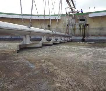 This ensures the long service life of suction sludge scrapers; Individually set hydraulic characteristics for each clarifier by