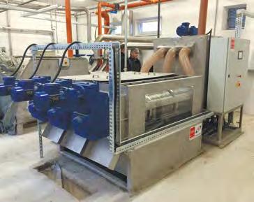 MULTI-DISC SCREW PRESS DEHYDRATOR MDQ Sechin, Hungary MULTI-DISC SCREW PRESS DEHYDRATOR MDQ Production is licenced by Tsurumi- Pump (Japan) EFFICIENT, ECONOMICAL AND AUTOMATED DEWATERING.