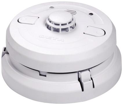 Easy Fix Simply rotate and connect alarm head to base Optical Smoke Alarm Fly Lead Simplifies connection