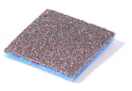 Electrosurgical Essentials Electrode Tip Cleaner A convenient debris removal system Coated scratch pad eliminates disruptive