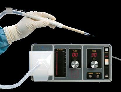 ADVANTAGES FOR OPEN PROCEDURES Hands free smoke evacuation With Crystal Vision, you can choose to use our ExtendEVAC pencil with integral telescoping tip or a regular electrocautery pencil snapped