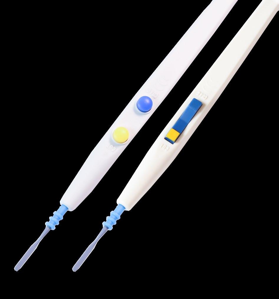 Electrosurgical Pencils Hand-Activated Electrosurgical Pencils Hand-Activated Electrosurgical Pencils Three-prong plug fits most electrosurgical generators Assortment available in 10 and 15 for easy