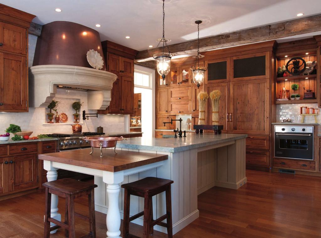 DEANE INC. New construction in the style of an Old English Manor House located in Darien, CT, beckoned for a kitchen in a similar style.