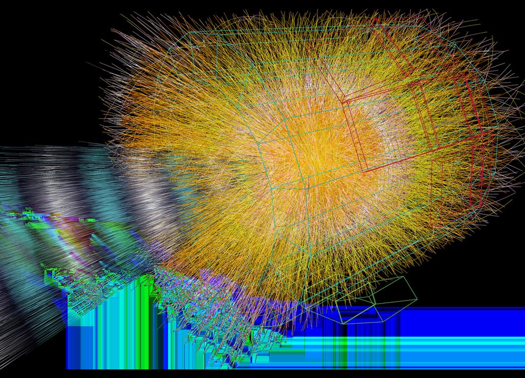 Silicon Drift Detector of ALICE Detector Physics Pb-Pb event @ LHC