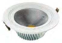 Direct replacement for the energy consuming 70W-160W Metal Halide downlights or 96W PLC fixtures. The 35W is the perfect and common 200mm cutout (8 ) found in public buildings and shopping centres.