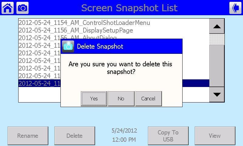 Files are stored on the USB device in a folder called Screenshots, for example: E:\Screenshots\2012-05-29_0954_AM_StatSummary.