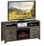 999 SOLID PINE ENTERTAINMENT FIREPLACE
