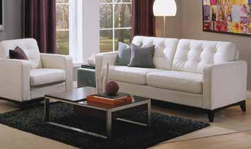 metal or solid wood legs, the Aviana collection is a