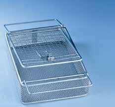 Inserts for upper and lower baskets E 146 insert 1/6 (illustrated) Mesh size on base 3 mm Mesh size on sides 1.