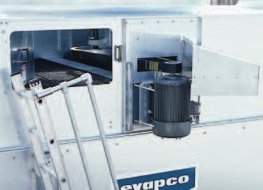 M A I N T E N A N C E A D V A N T A G E S The Advanced Technology Easy Maintenance Drive System The EVAPCO POWER-BAND drive system utilized on the New ESWA Closed Circuit Cooler is the easiest belt