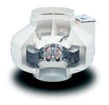 Fantech FR Series Versatility and Value Fantech s versatile FR Series fans feature a plastic housing constructed of UL-recognized, UV-protected thermoplastic resin.