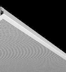 Note: Perforated surface is not available for plasterboard style.