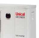 HP_OWER 60 150 HP_OWER 60 150 Air-water, full inverter, high efficiency heat pump, for outdoor installation Rotative inverter compressor for the versions 60 inverter twin rotary for the version