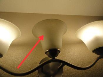Light fixture globe missing. Naked light bulbs can be hazardous. Corrections are advised. Noted in the dining room. 4.
