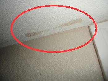 Paint noted on surfaces not meant to be painted. The photos are example photos.