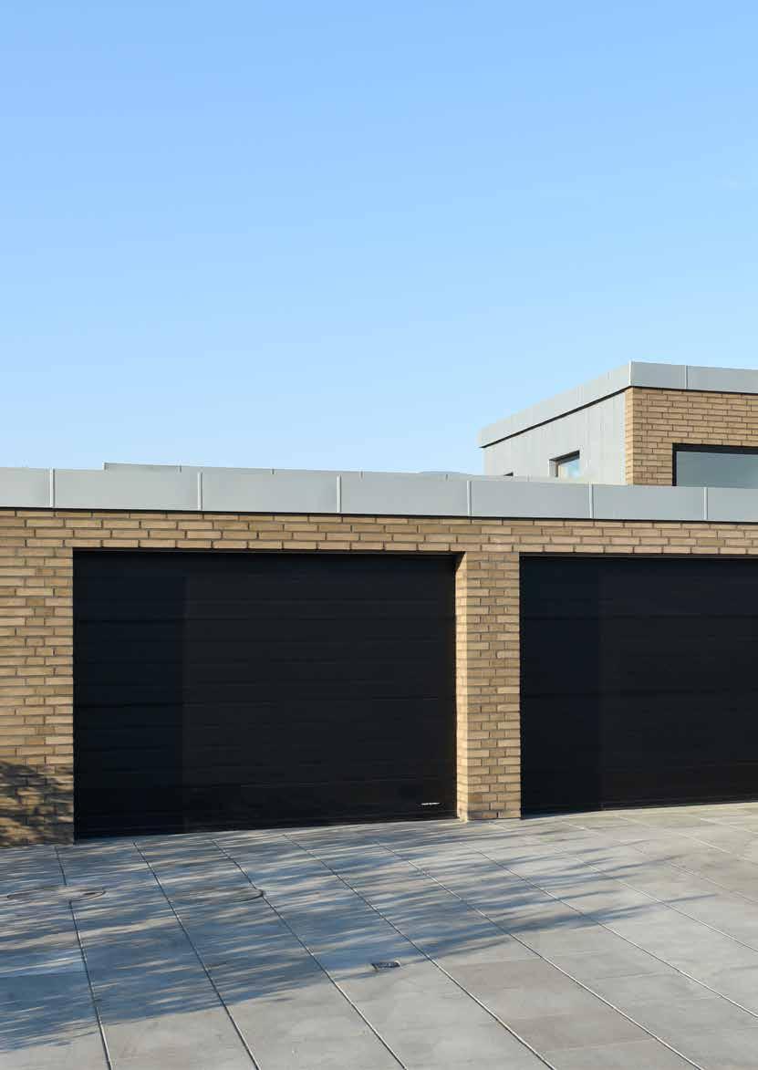 Installing your new garage door Lindab garage doors are manufactured with easy installation in mind.