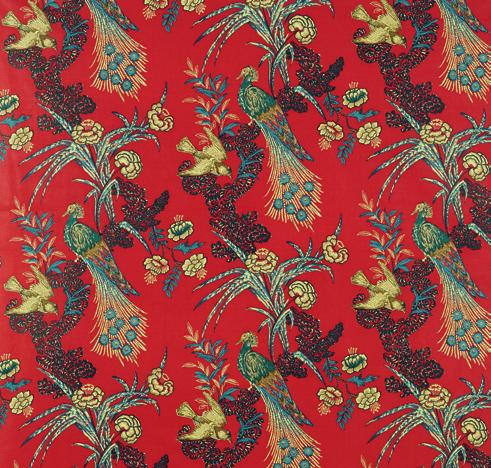 Peacock This chintz was inspired by an