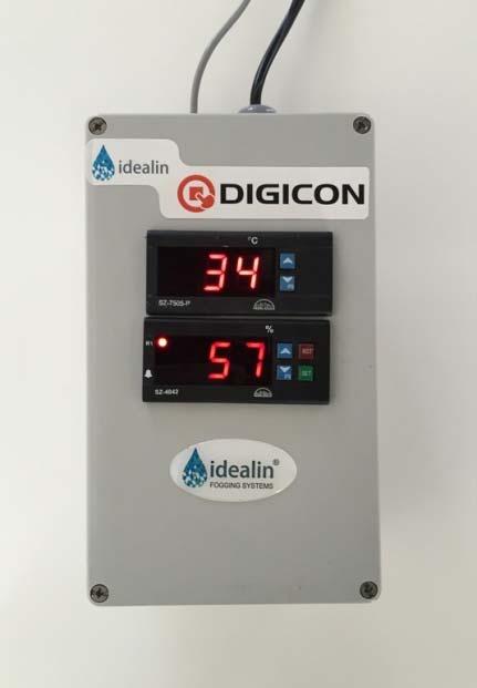 DIGICON TM (Humidity Controller) Model: DIGI-OS-ROT-C-V1 Control Unit Sensor For applications maintaining temperature +1 to +50 C and requiring controlled humidity upto 95% RH (comes with Temperature