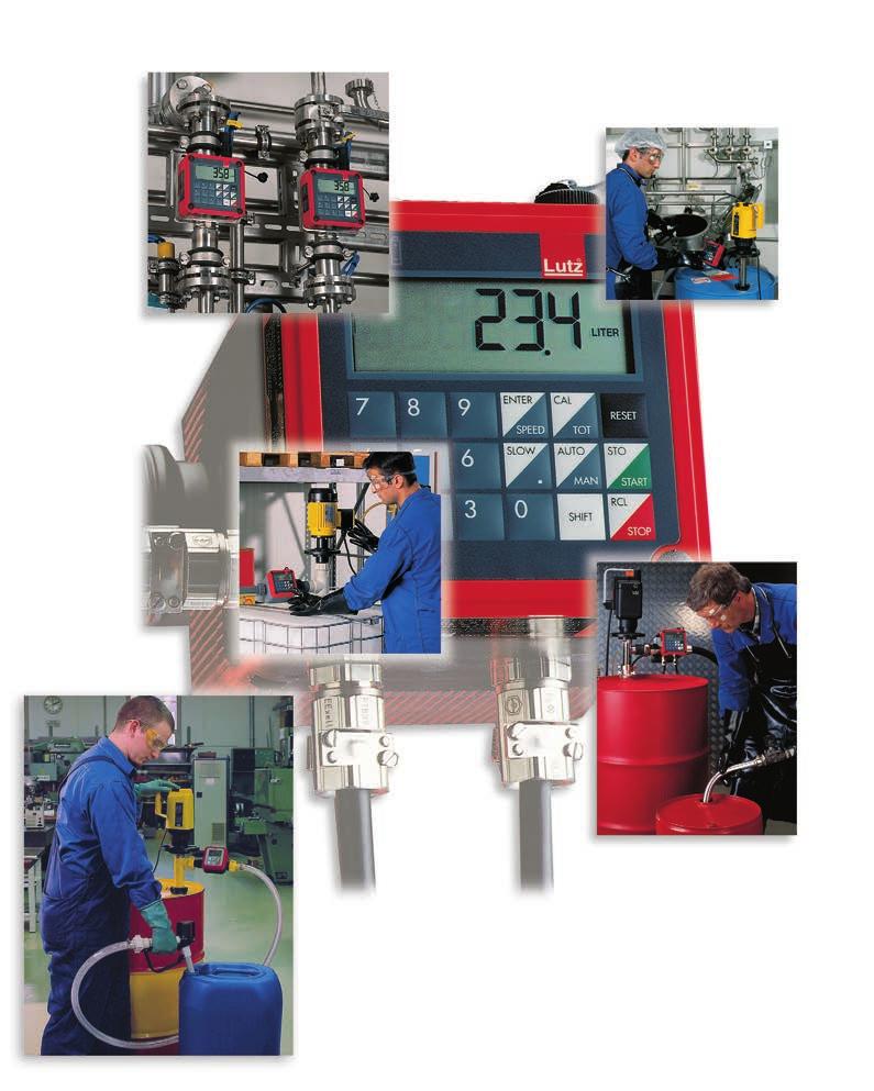 Lutz Flow Meters Take control Take control: Lutz flow meters Nowadays, it s precision that counts in laboratory and production environments alike. This holds especially true for handling fluids.