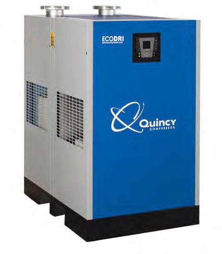 SUPERIOR EFFICIENCY AND PROTECTION The Quincy ECO DRI uses the latest in cycling refrigerated technology, providing the best energy savings in its class.