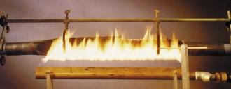Fire-resistance To withstand temperatures of 1000 C occuring in fires, the Raychem cable joint employs a combination of Zerohal tubing and fire-resistant glass-fibre/silicone sleeves over the